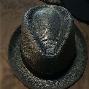 Black Fedora Hat